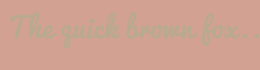 Image with Font Color B9AA8E and Background Color D2A192